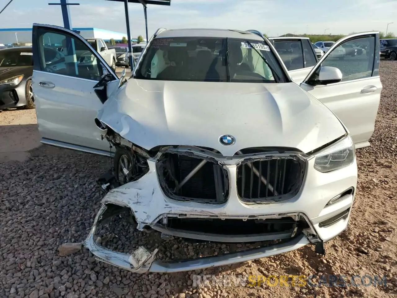12 fotografías del automóvil dañado 5UXTR7C5XKLR45928 BMW X3 2019