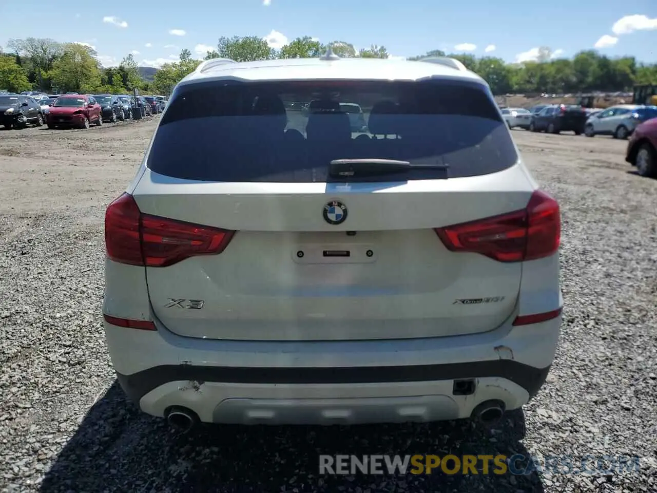6 fotografías del automóvil dañado 5UXTR9C50KLD90552 BMW X3 2019