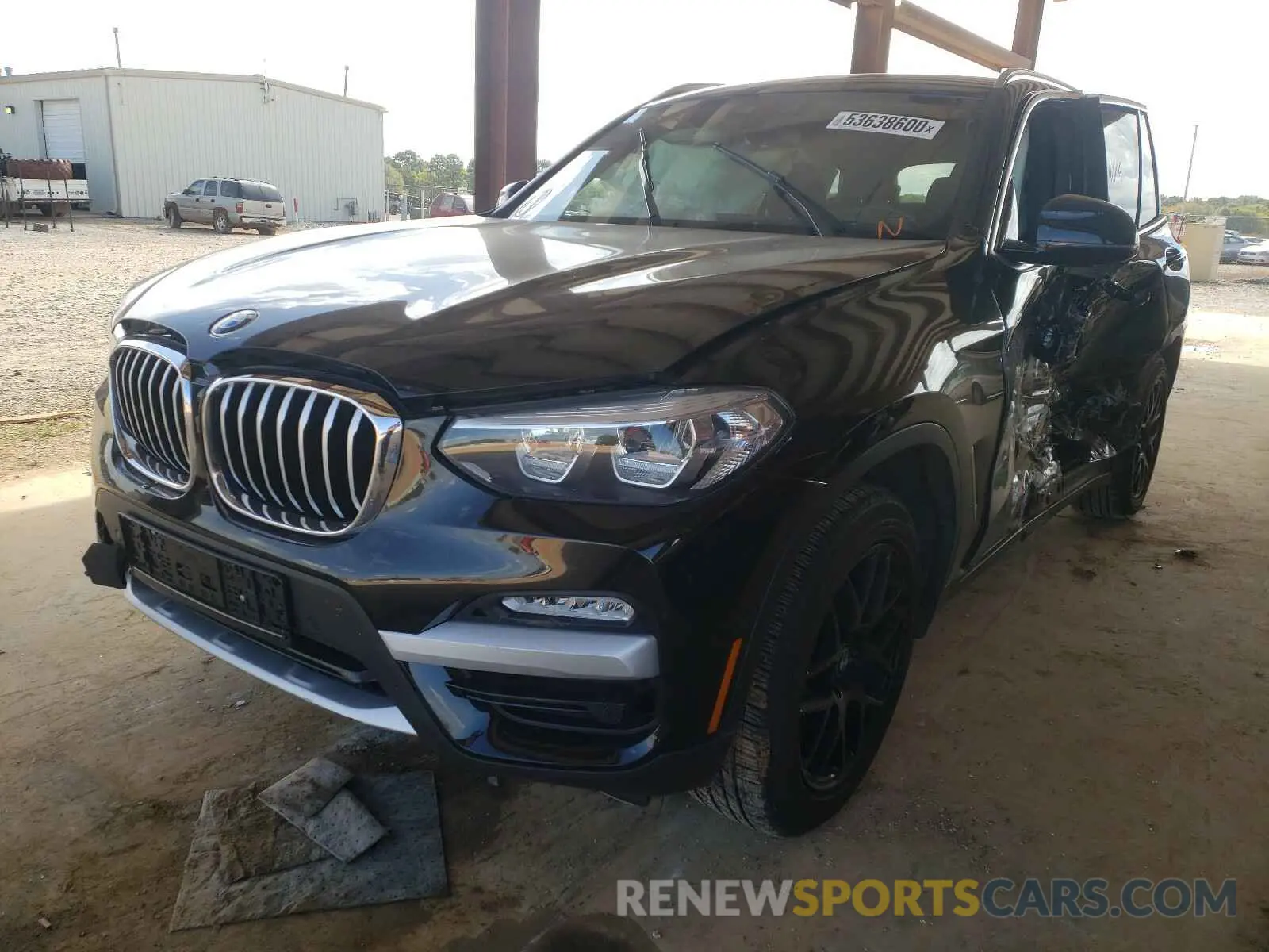 2 fotografías del automóvil dañado 5UXTR9C50KLD90731 BMW X3 2019