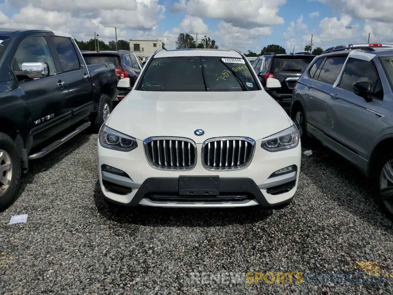 5 fotografías del automóvil dañado 5UXTR9C50KLD92947 BMW X3 2019