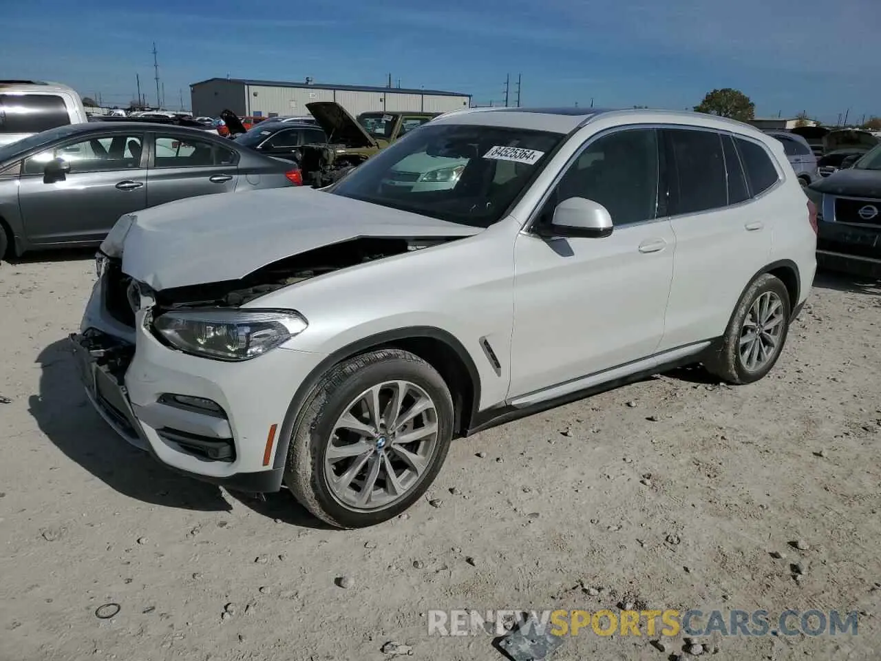 1 fotografías del automóvil dañado 5UXTR9C50KLD99199 BMW X3 2019