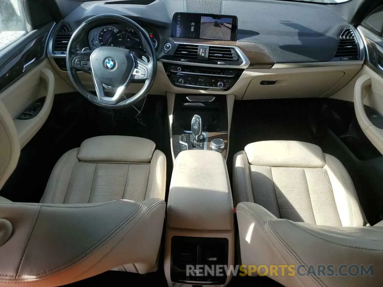 8 fotografías del automóvil dañado 5UXTR9C50KLD99199 BMW X3 2019
