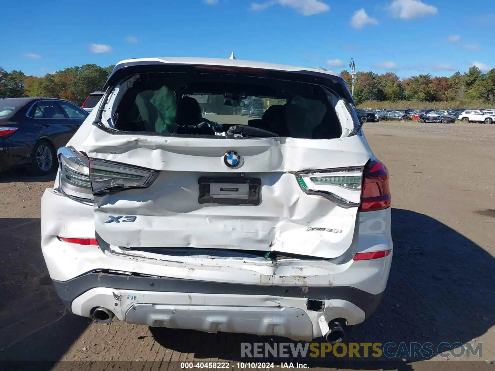16 fotografías del automóvil dañado 5UXTR9C50KLE15689 BMW X3 2019
