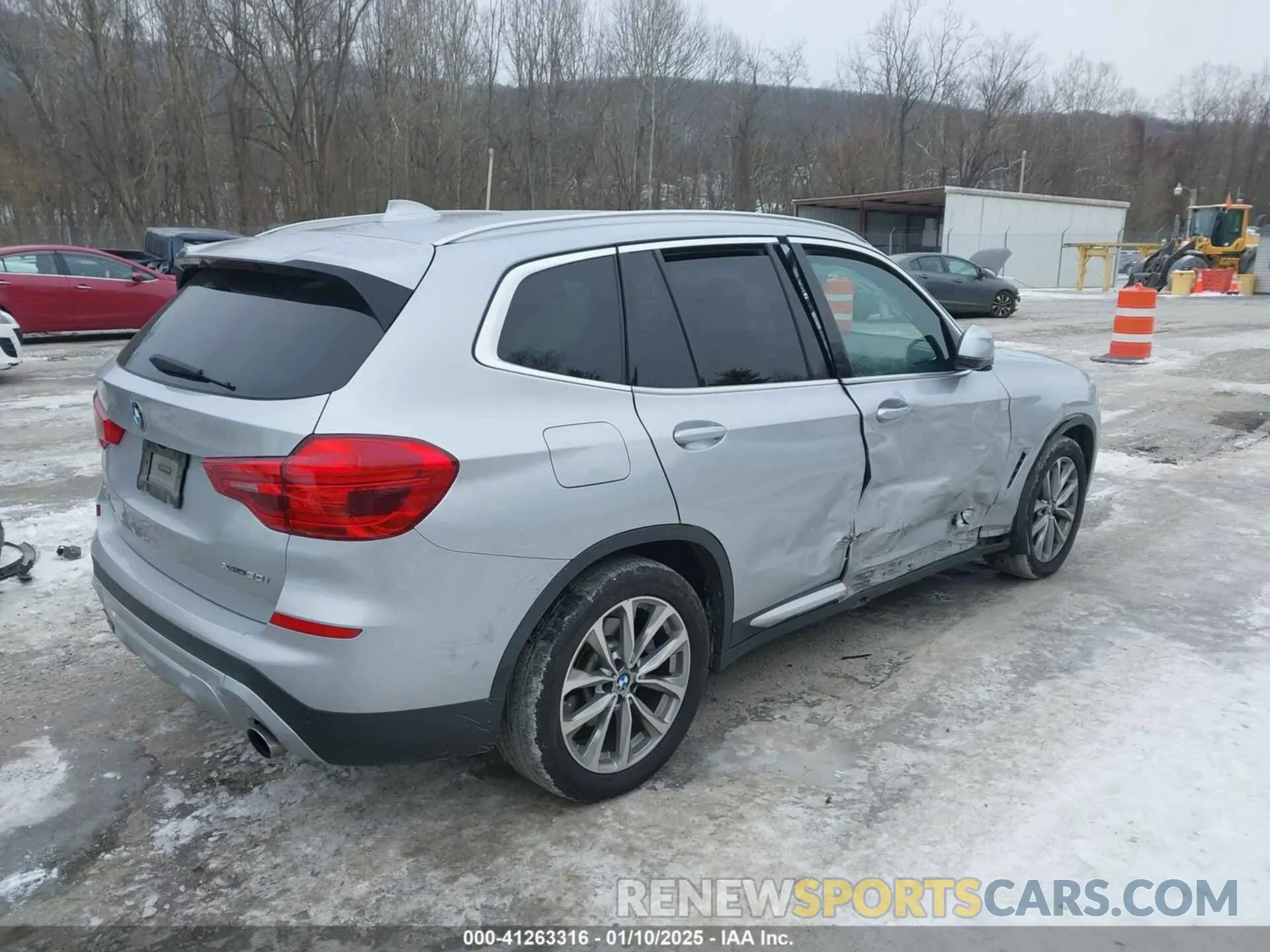 4 fotografías del automóvil dañado 5UXTR9C50KLE20441 BMW X3 2019