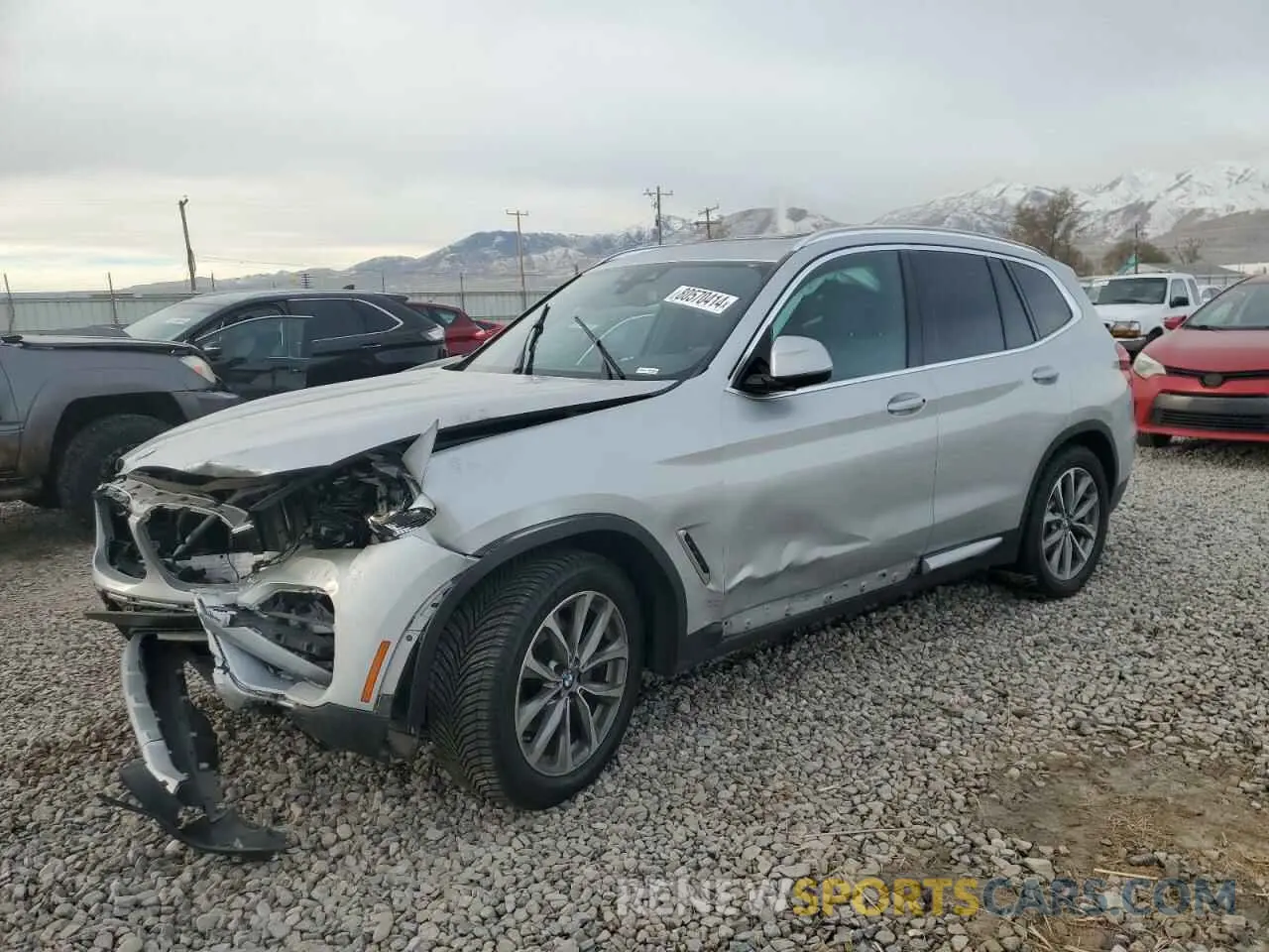 1 fotografías del automóvil dañado 5UXTR9C50KLP92097 BMW X3 2019