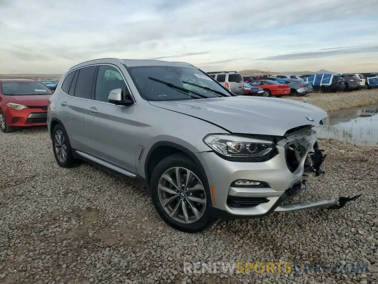 4 fotografías del automóvil dañado 5UXTR9C50KLP92097 BMW X3 2019