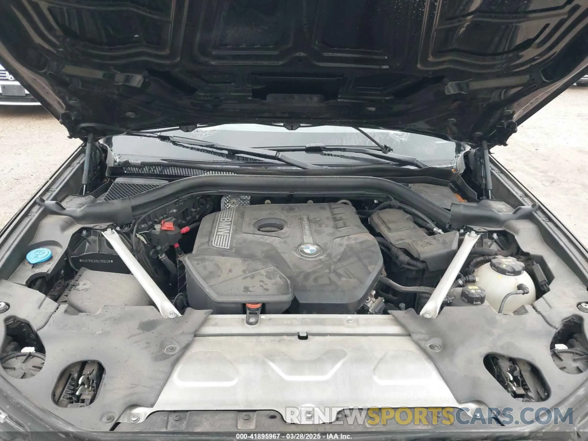 10 fotografías del automóvil dañado 5UXTR9C50KLR05238 BMW X3 2019