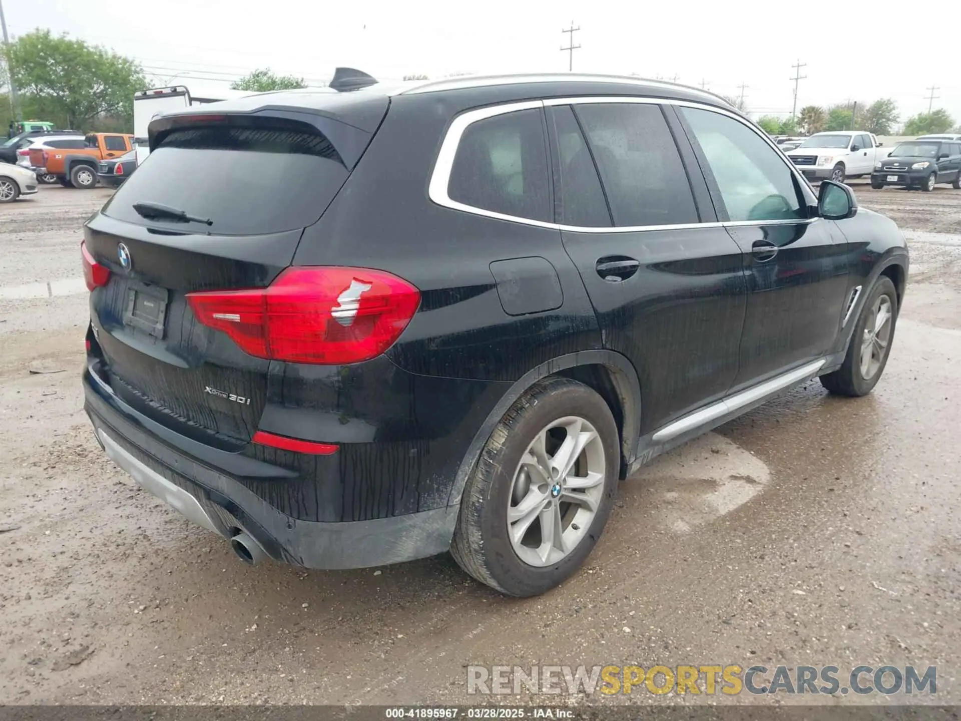 4 fotografías del automóvil dañado 5UXTR9C50KLR05238 BMW X3 2019