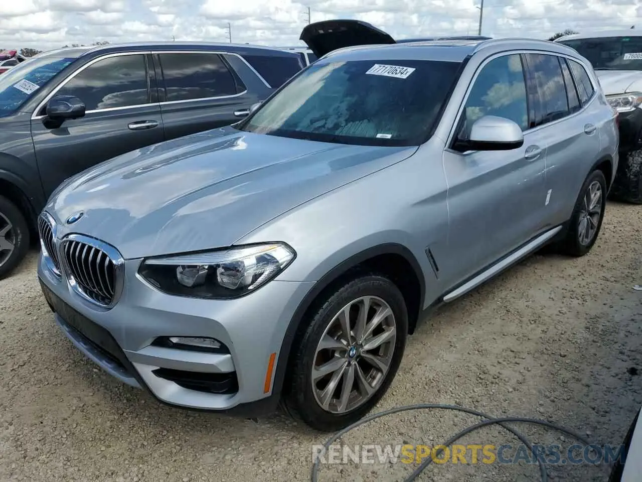 1 fotografías del automóvil dañado 5UXTR9C50KLR05854 BMW X3 2019