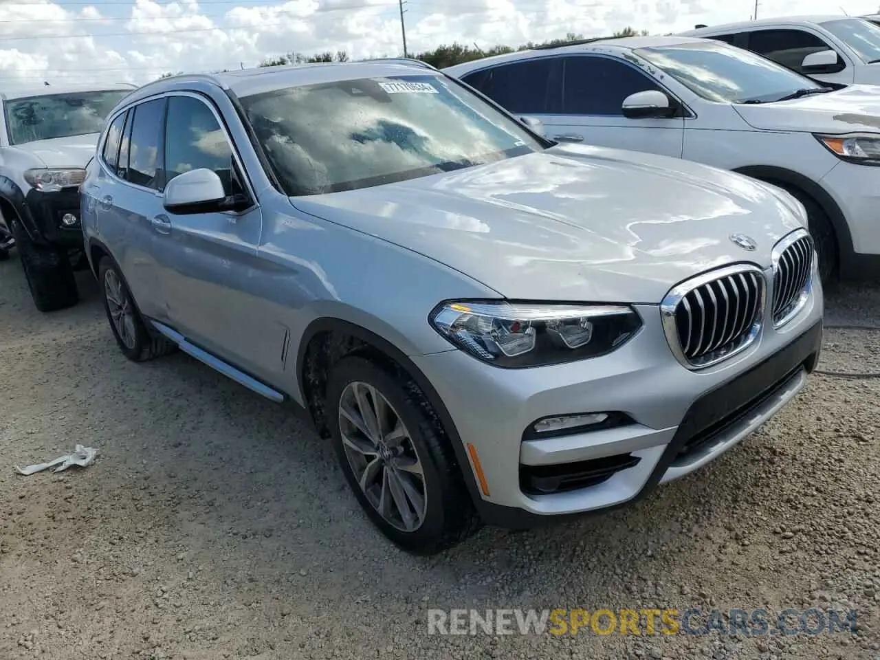 4 fotografías del automóvil dañado 5UXTR9C50KLR05854 BMW X3 2019