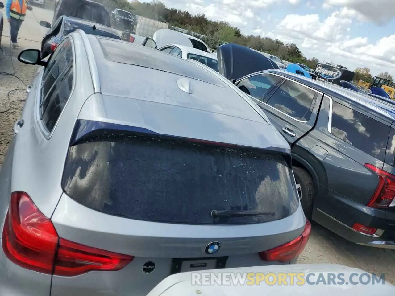 6 fotografías del automóvil dañado 5UXTR9C50KLR05854 BMW X3 2019
