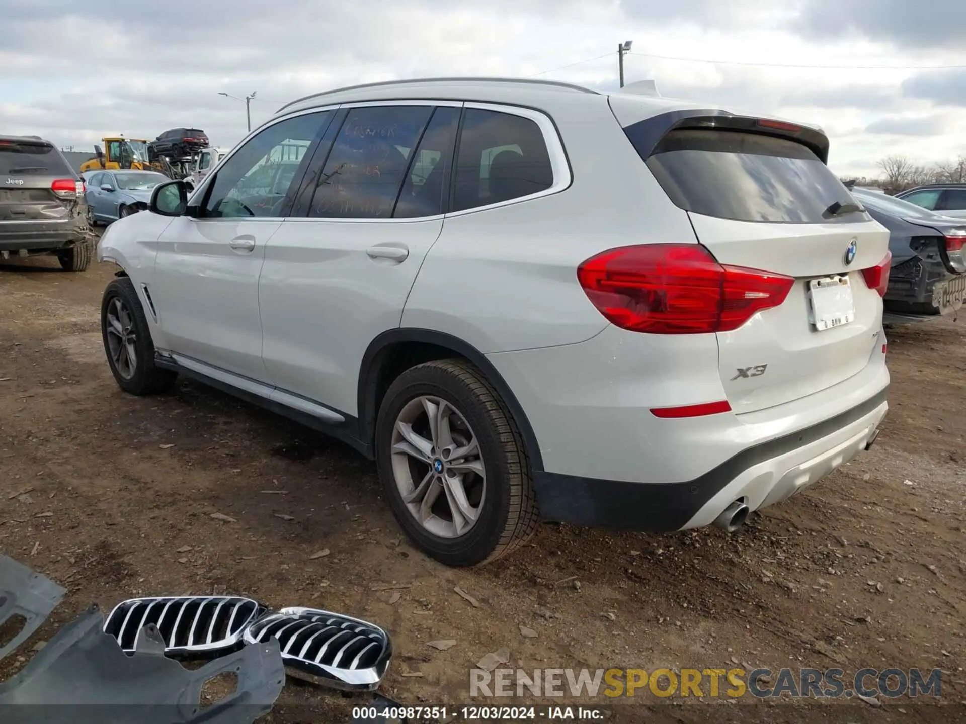 3 fotografías del automóvil dañado 5UXTR9C51KLD91533 BMW X3 2019