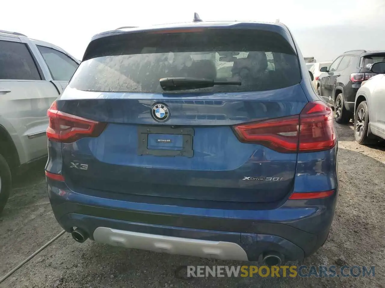 6 fotografías del automóvil dañado 5UXTR9C51KLD95971 BMW X3 2019