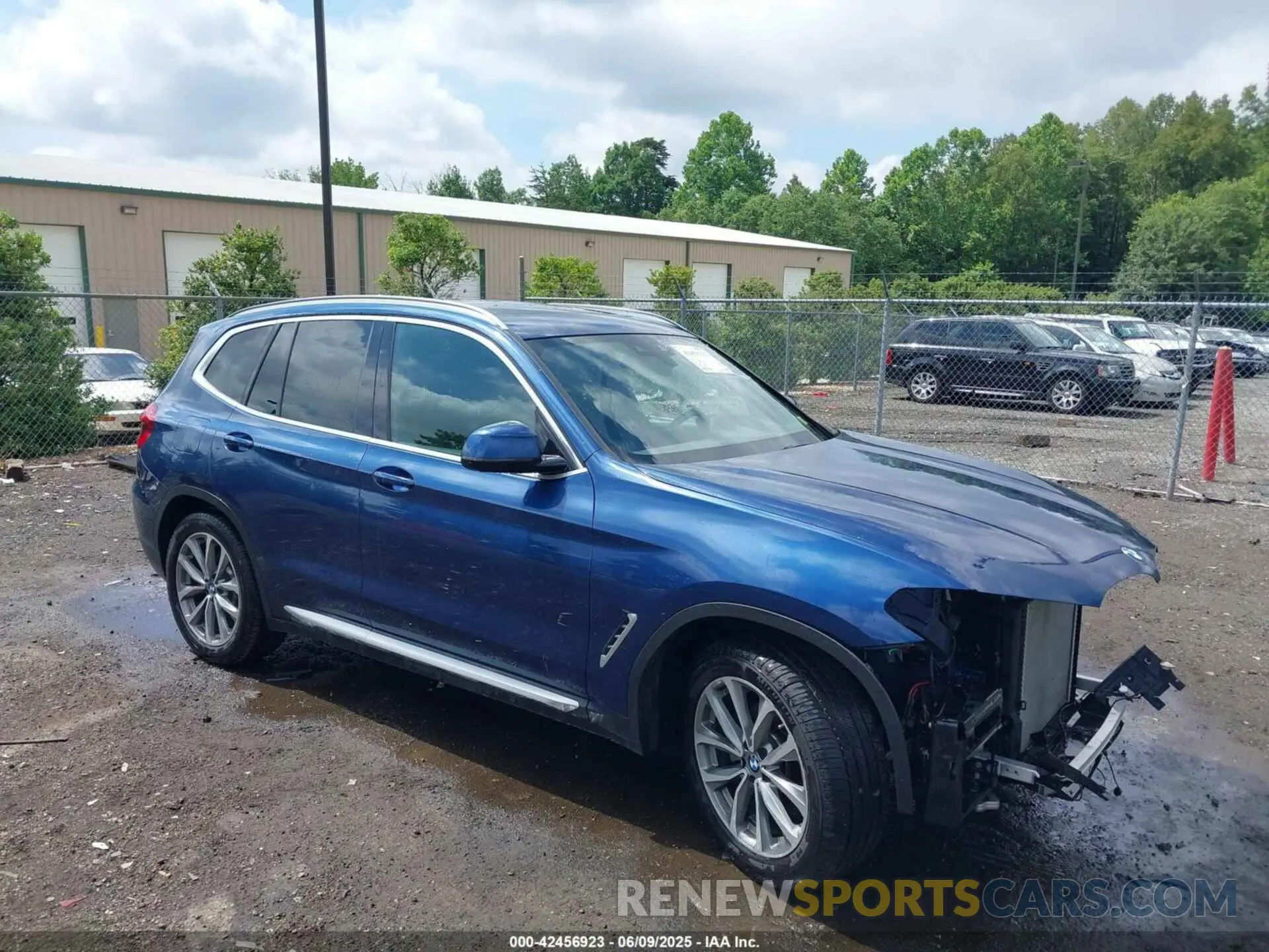 1 fotografías del automóvil dañado 5UXTR9C51KLD96652 BMW X3 2019
