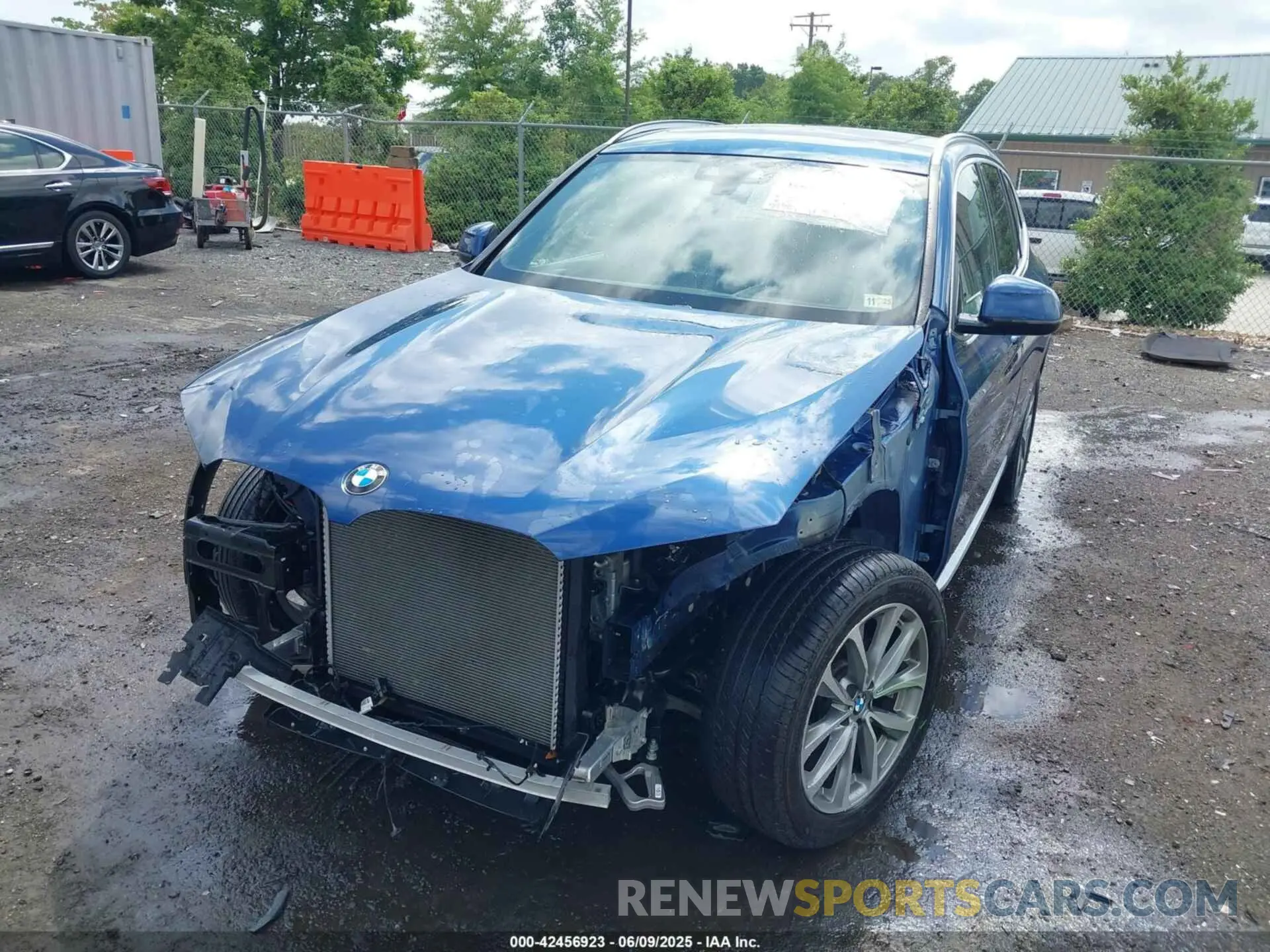 6 fotografías del automóvil dañado 5UXTR9C51KLD96652 BMW X3 2019