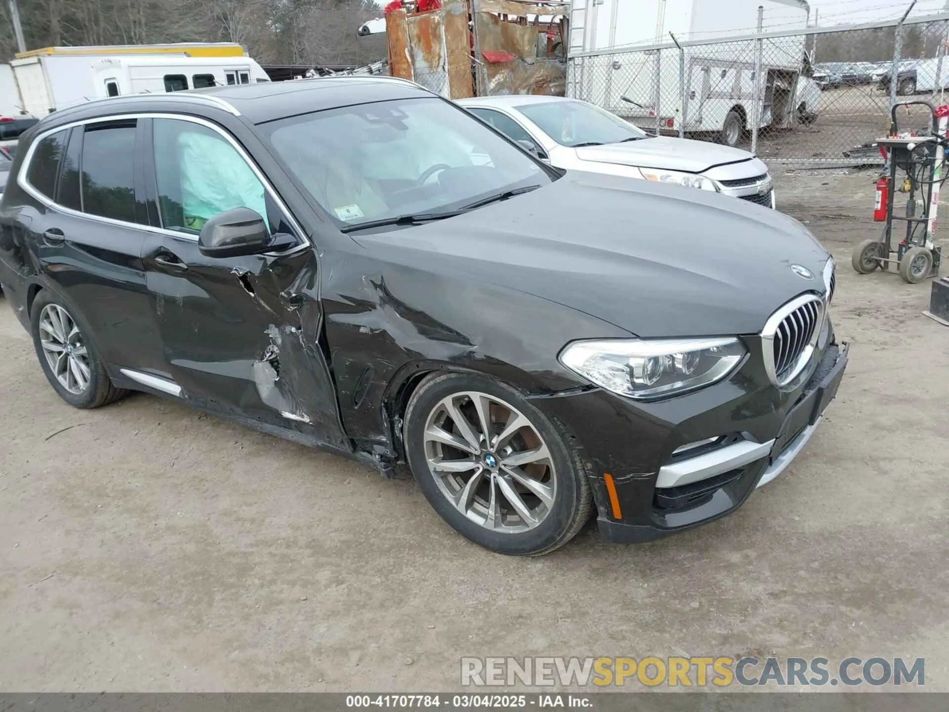1 fotografías del automóvil dañado 5UXTR9C51KLD98868 BMW X3 2019