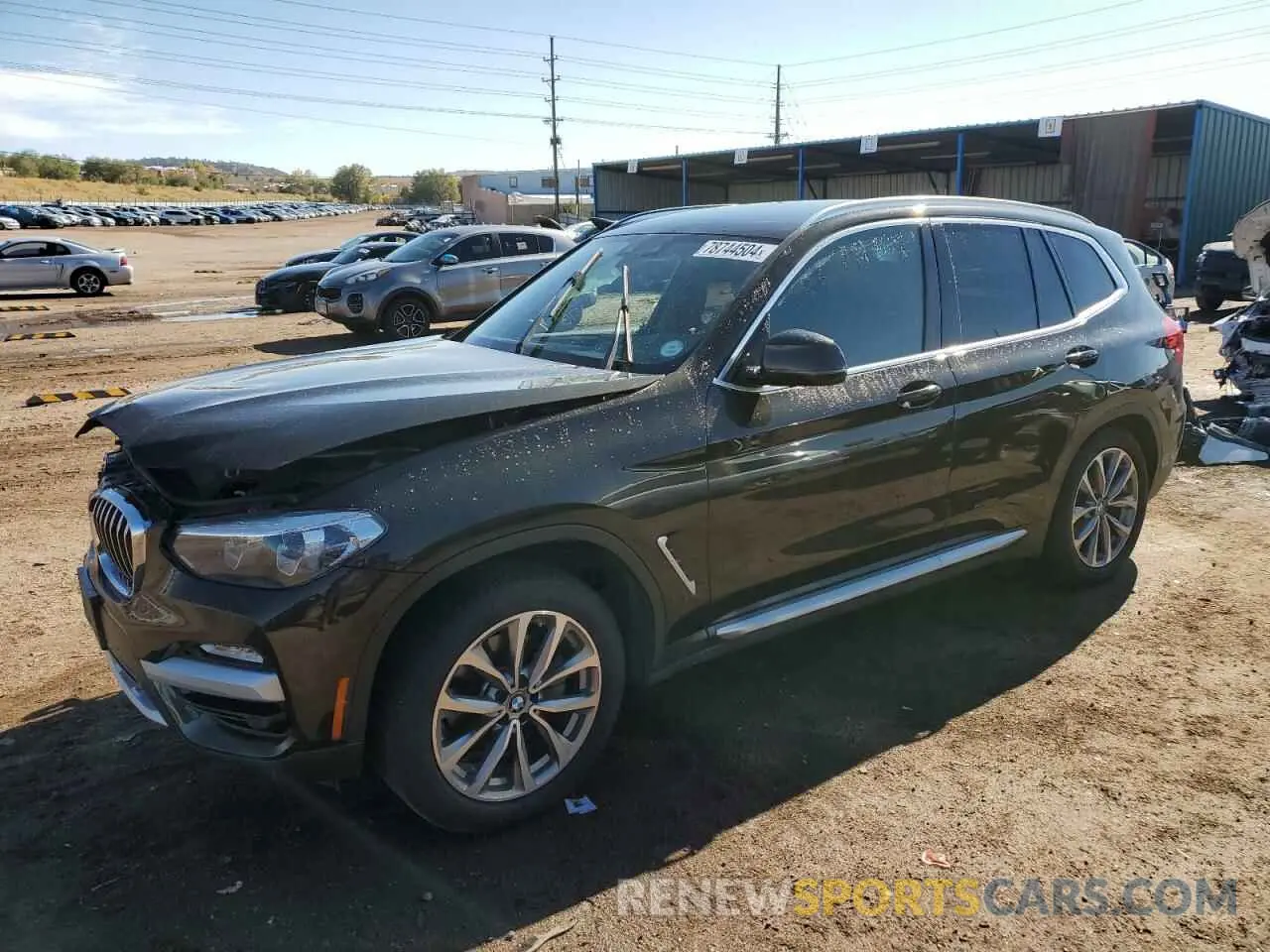 1 fotografías del automóvil dañado 5UXTR9C51KLP92335 BMW X3 2019