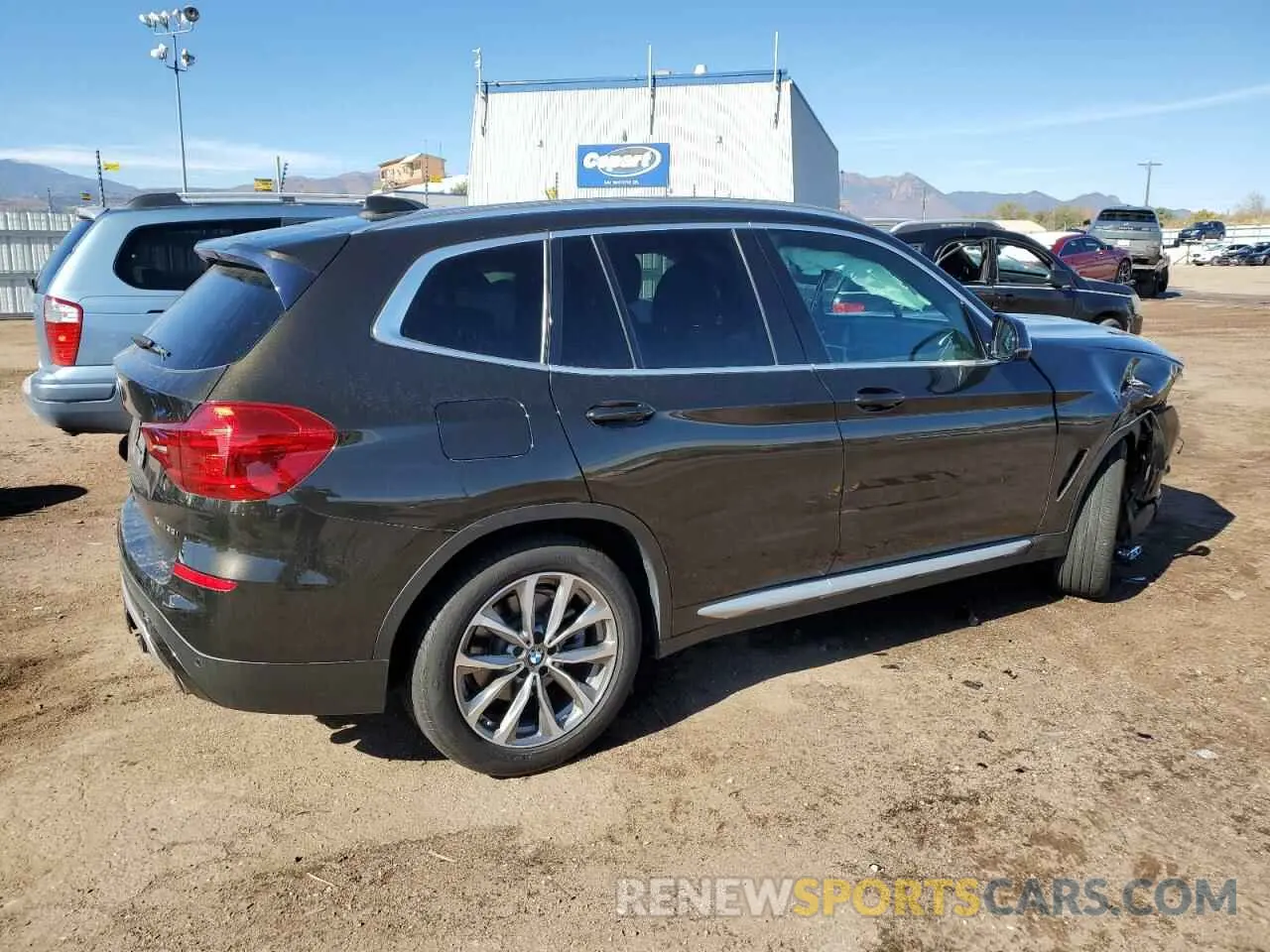 3 fotografías del automóvil dañado 5UXTR9C51KLP92335 BMW X3 2019