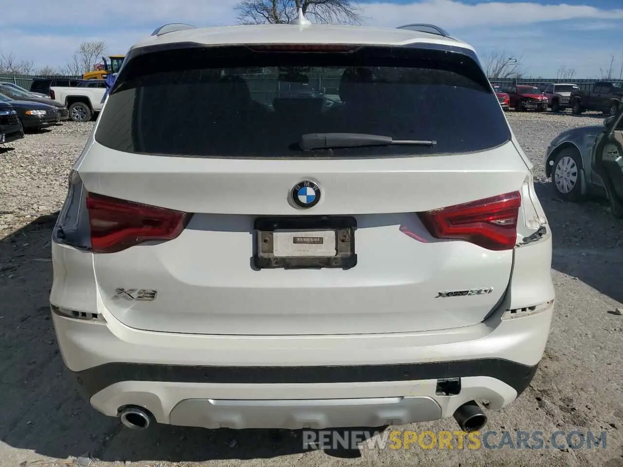 6 fotografías del automóvil dañado 5UXTR9C51KLR06754 BMW X3 2019