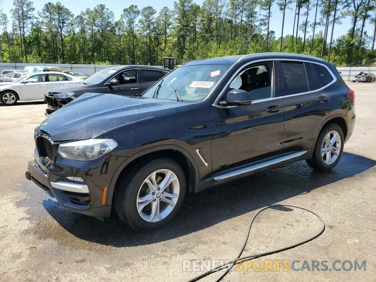 1 fotografías del automóvil dañado 5UXTR9C52KLD90830 BMW X3 2019