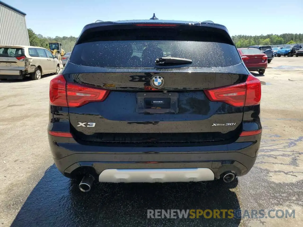 6 fotografías del automóvil dañado 5UXTR9C52KLD90830 BMW X3 2019