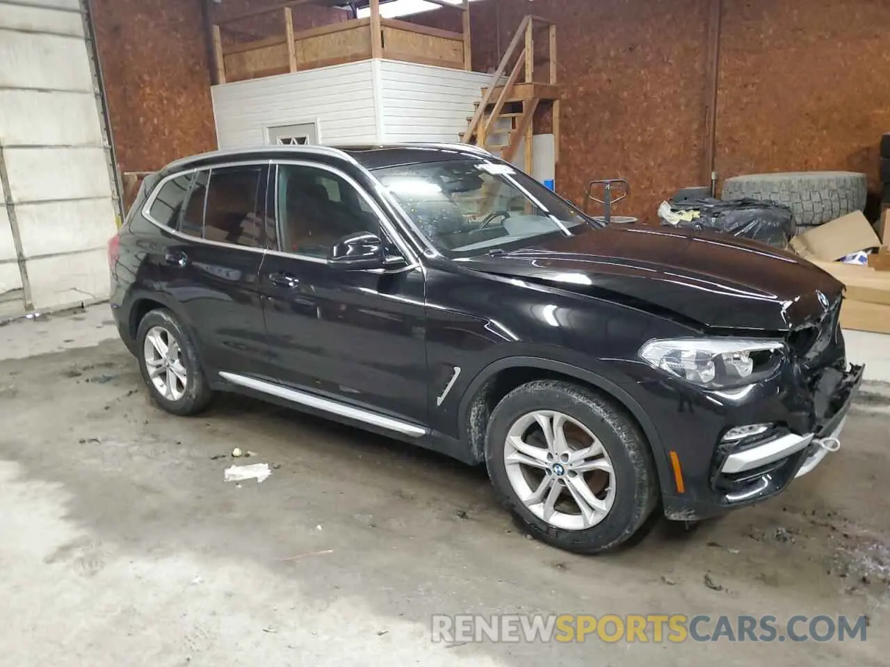 4 fotografías del automóvil dañado 5UXTR9C52KLD91041 BMW X3 2019