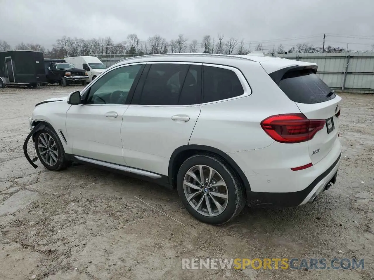 2 fotografías del automóvil dañado 5UXTR9C52KLD91895 BMW X3 2019