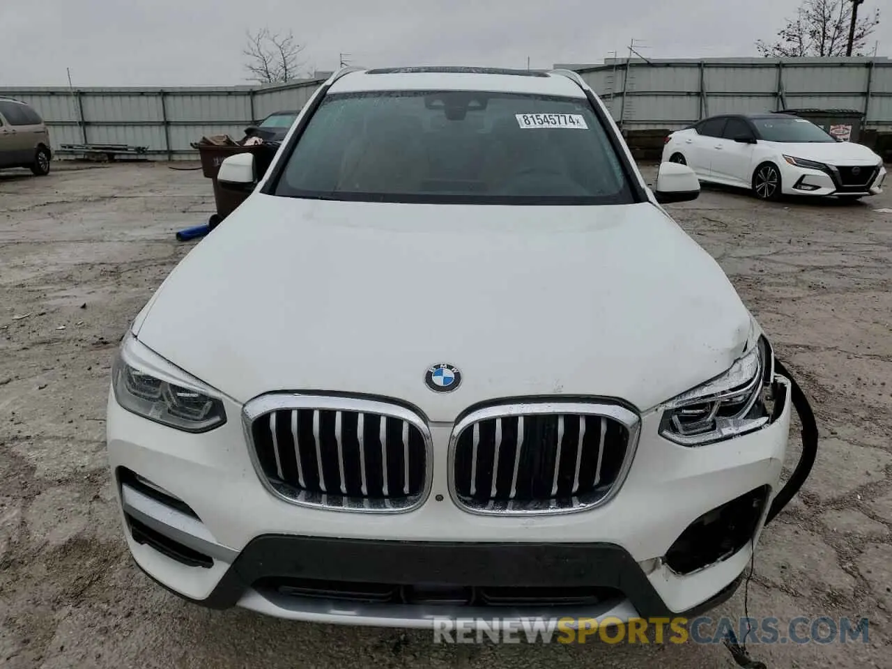 5 fotografías del automóvil dañado 5UXTR9C52KLD91895 BMW X3 2019