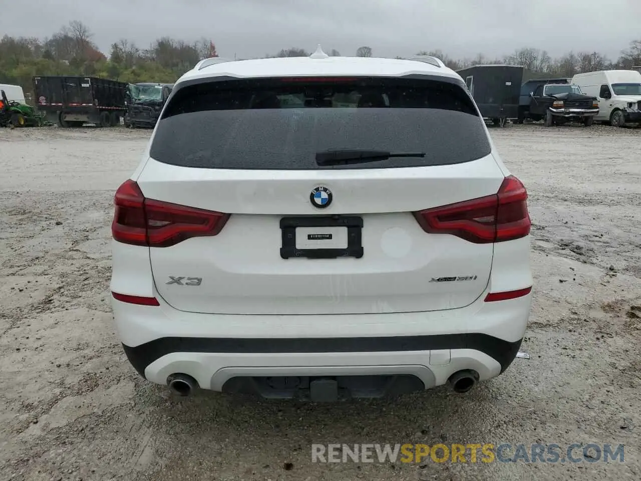 6 fotografías del automóvil dañado 5UXTR9C52KLD91895 BMW X3 2019