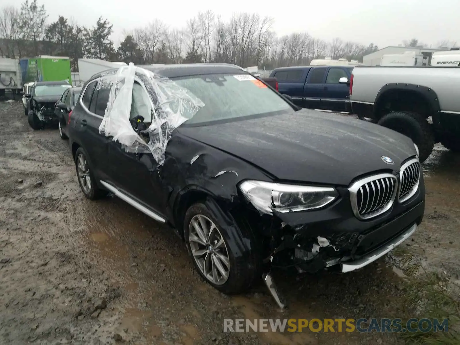 1 fotografías del automóvil dañado 5UXTR9C52KLD96367 BMW X3 2019