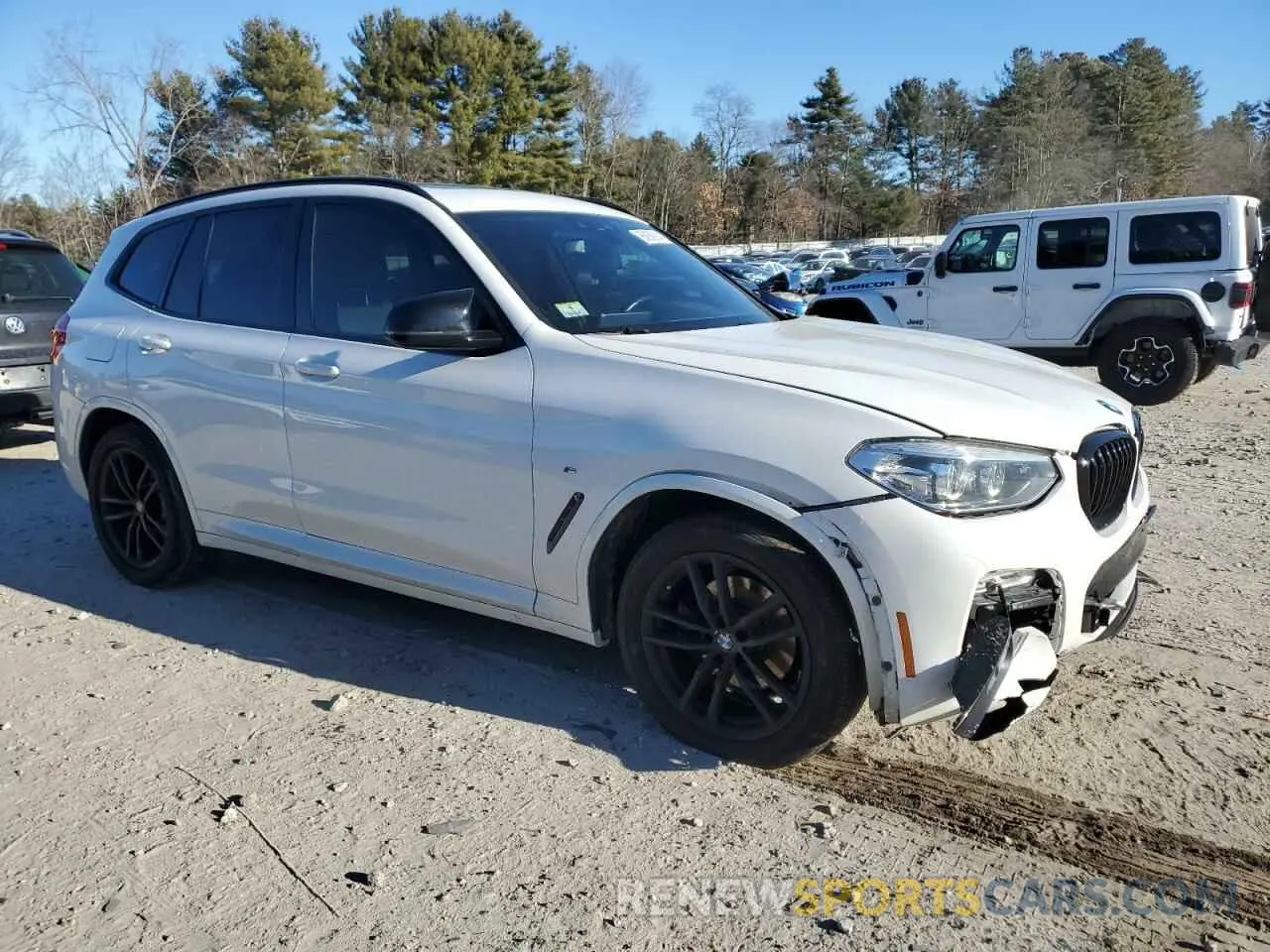 4 fotografías del automóvil dañado 5UXTR9C52KLE15614 BMW X3 2019