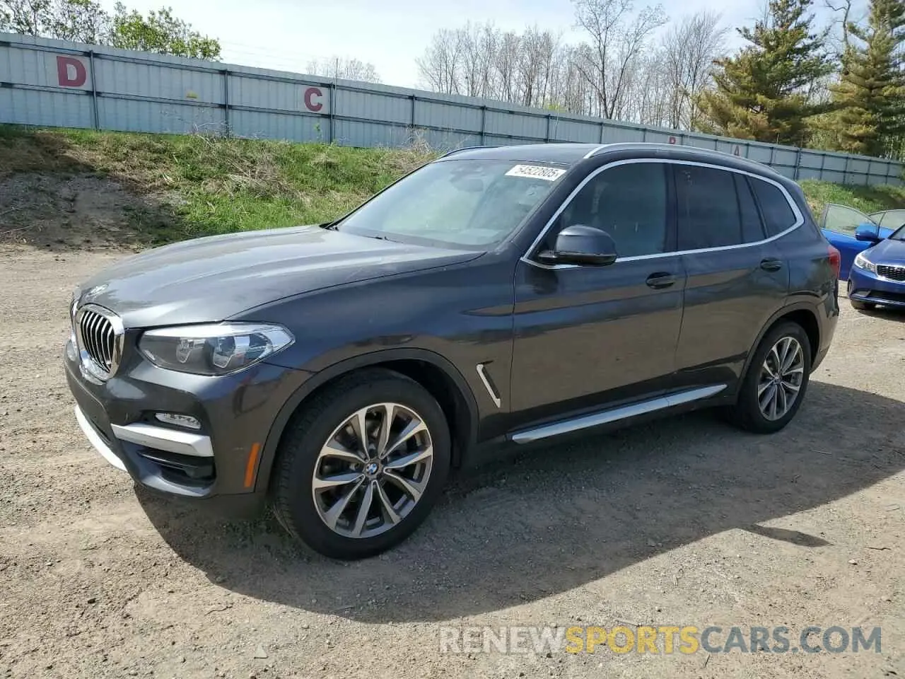 1 fotografías del automóvil dañado 5UXTR9C52KLE18111 BMW X3 2019
