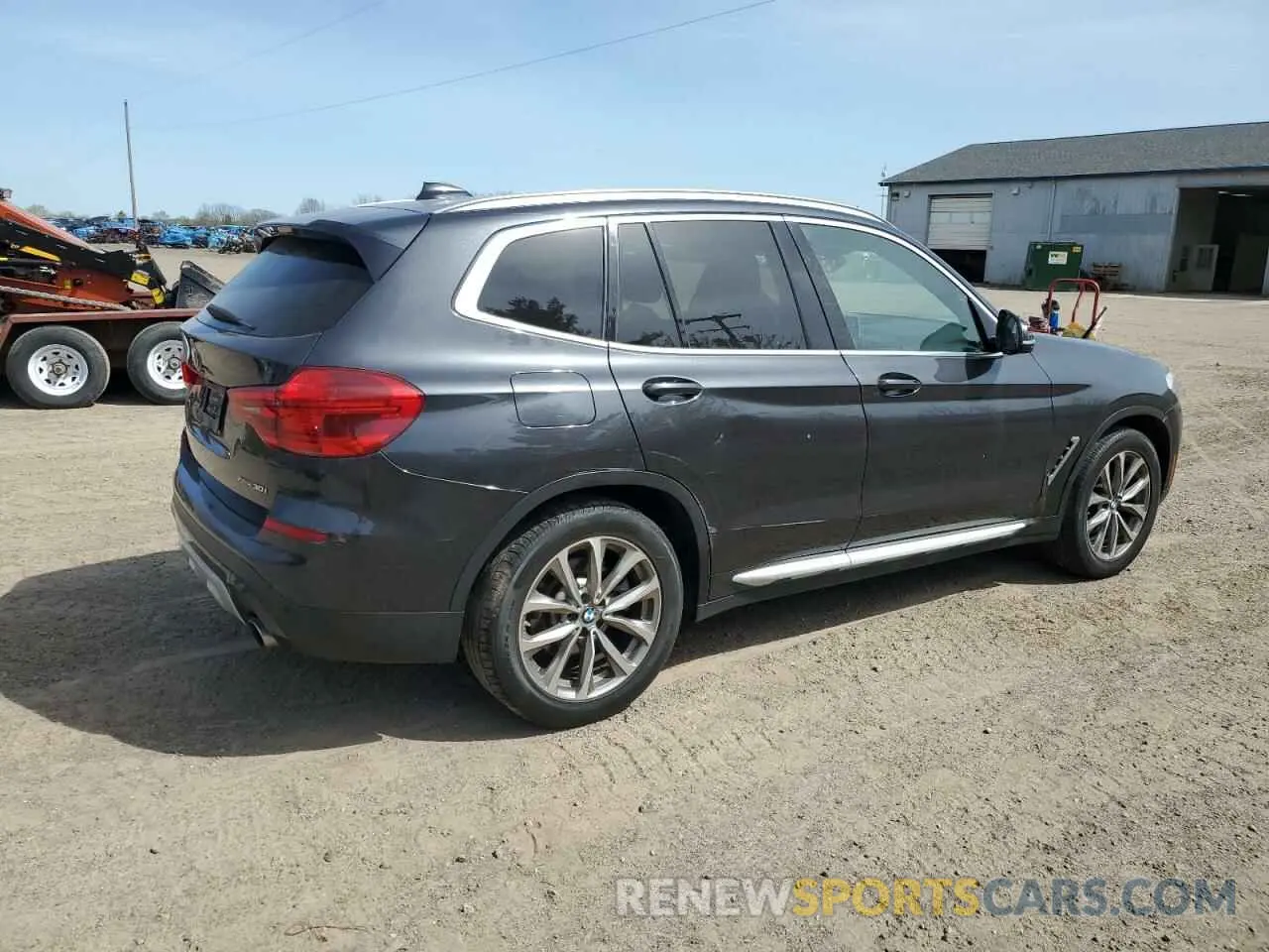 3 fotografías del automóvil dañado 5UXTR9C52KLE18111 BMW X3 2019