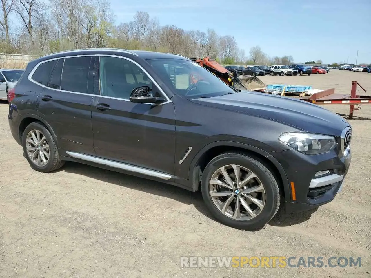 4 fotografías del automóvil dañado 5UXTR9C52KLE18111 BMW X3 2019