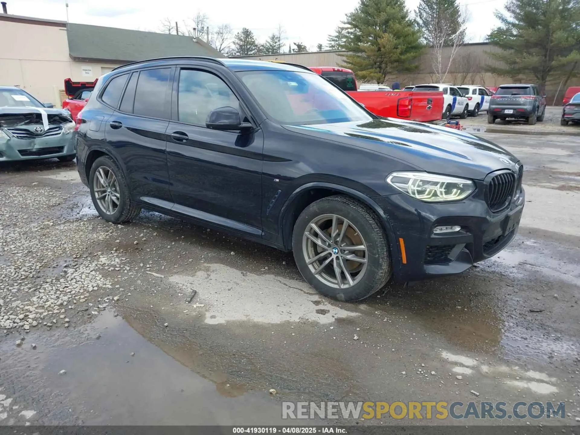 1 fotografías del automóvil dañado 5UXTR9C52KLE20652 BMW X3 2019