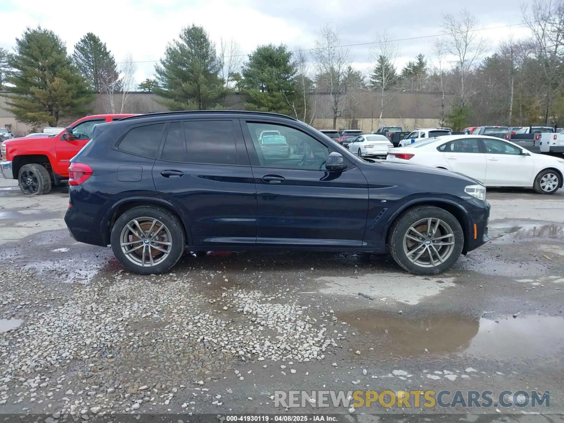 13 fotografías del automóvil dañado 5UXTR9C52KLE20652 BMW X3 2019