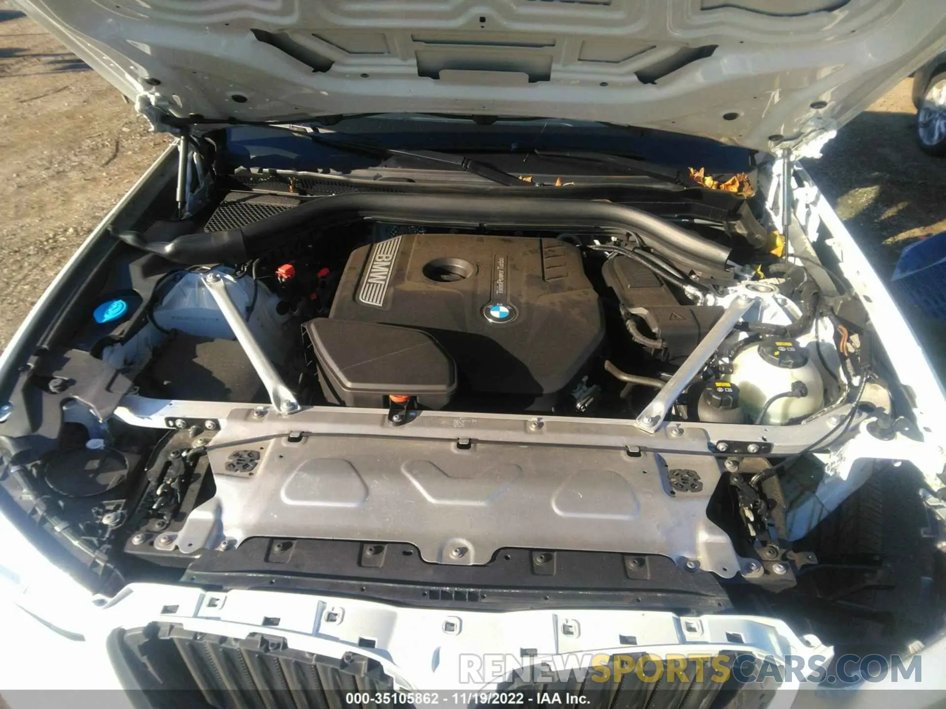10 fotografías del automóvil dañado 5UXTR9C52KLP87578 BMW X3 2019
