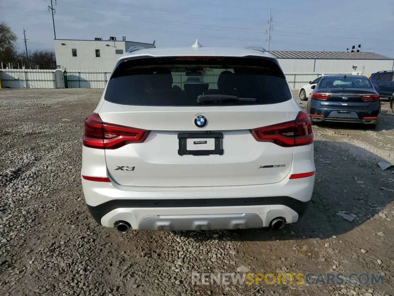 6 fotografías del automóvil dañado 5UXTR9C52KLP87600 BMW X3 2019