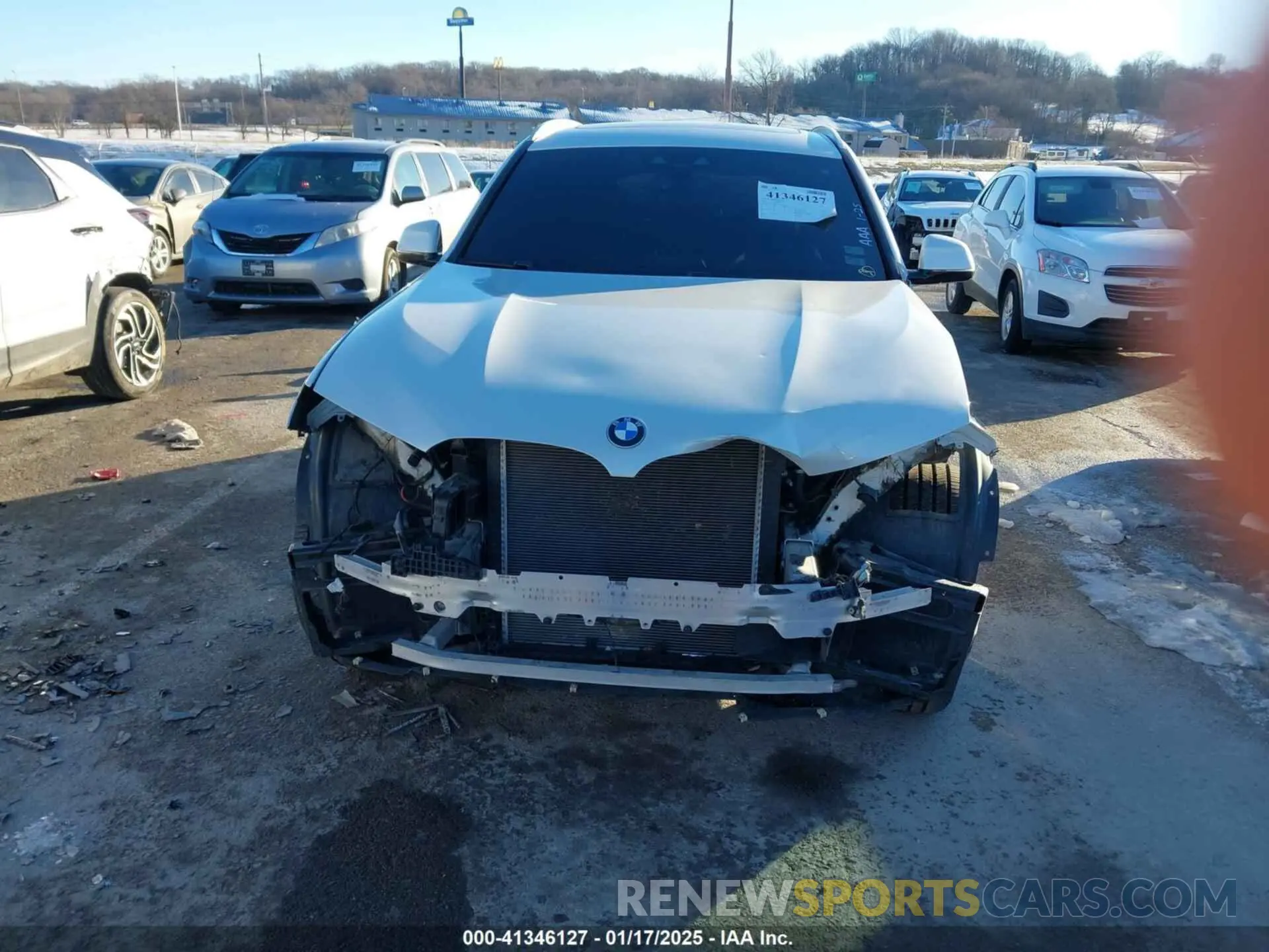 13 fotografías del automóvil dañado 5UXTR9C52KLP90836 BMW X3 2019