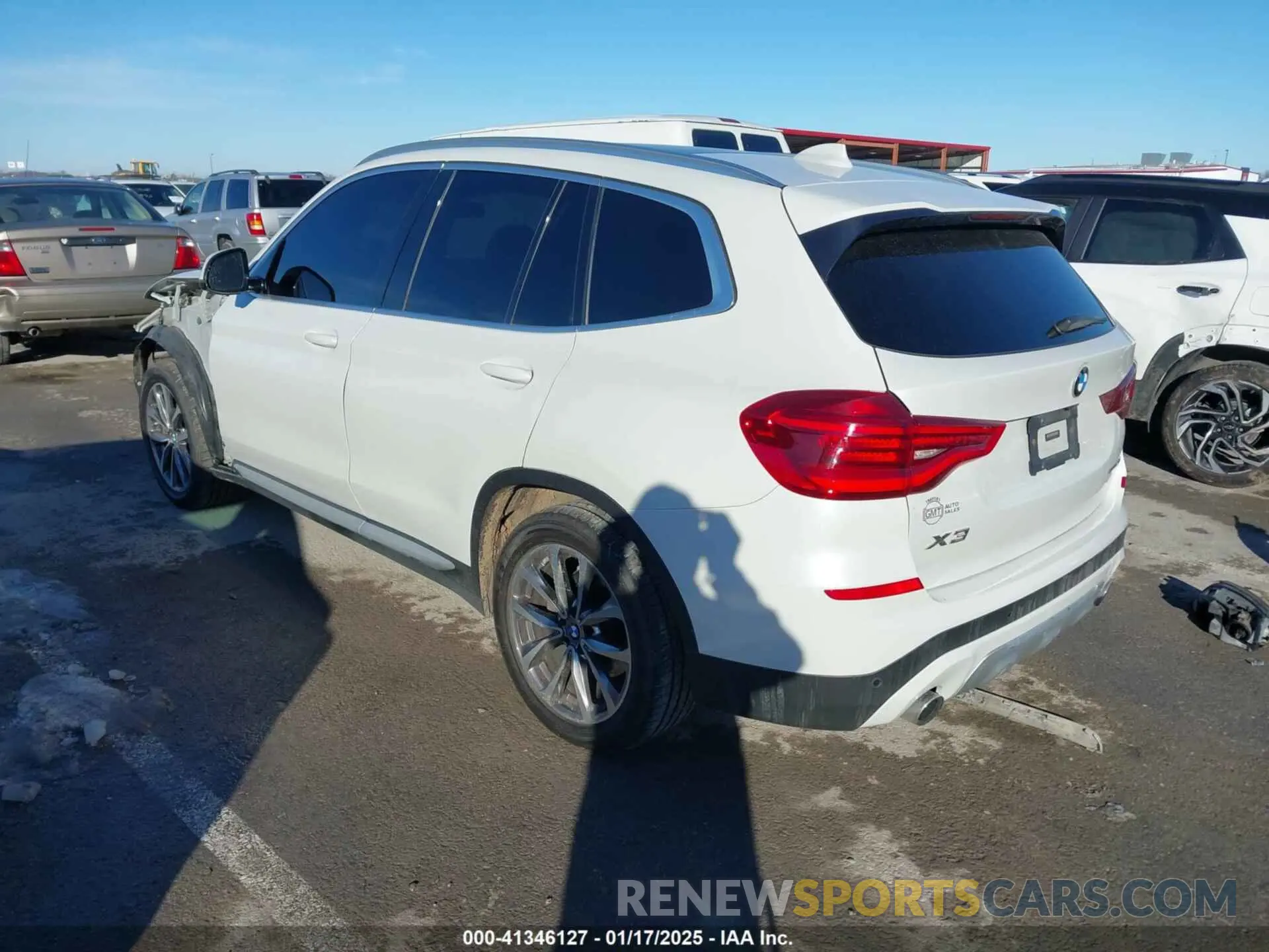 3 fotografías del automóvil dañado 5UXTR9C52KLP90836 BMW X3 2019
