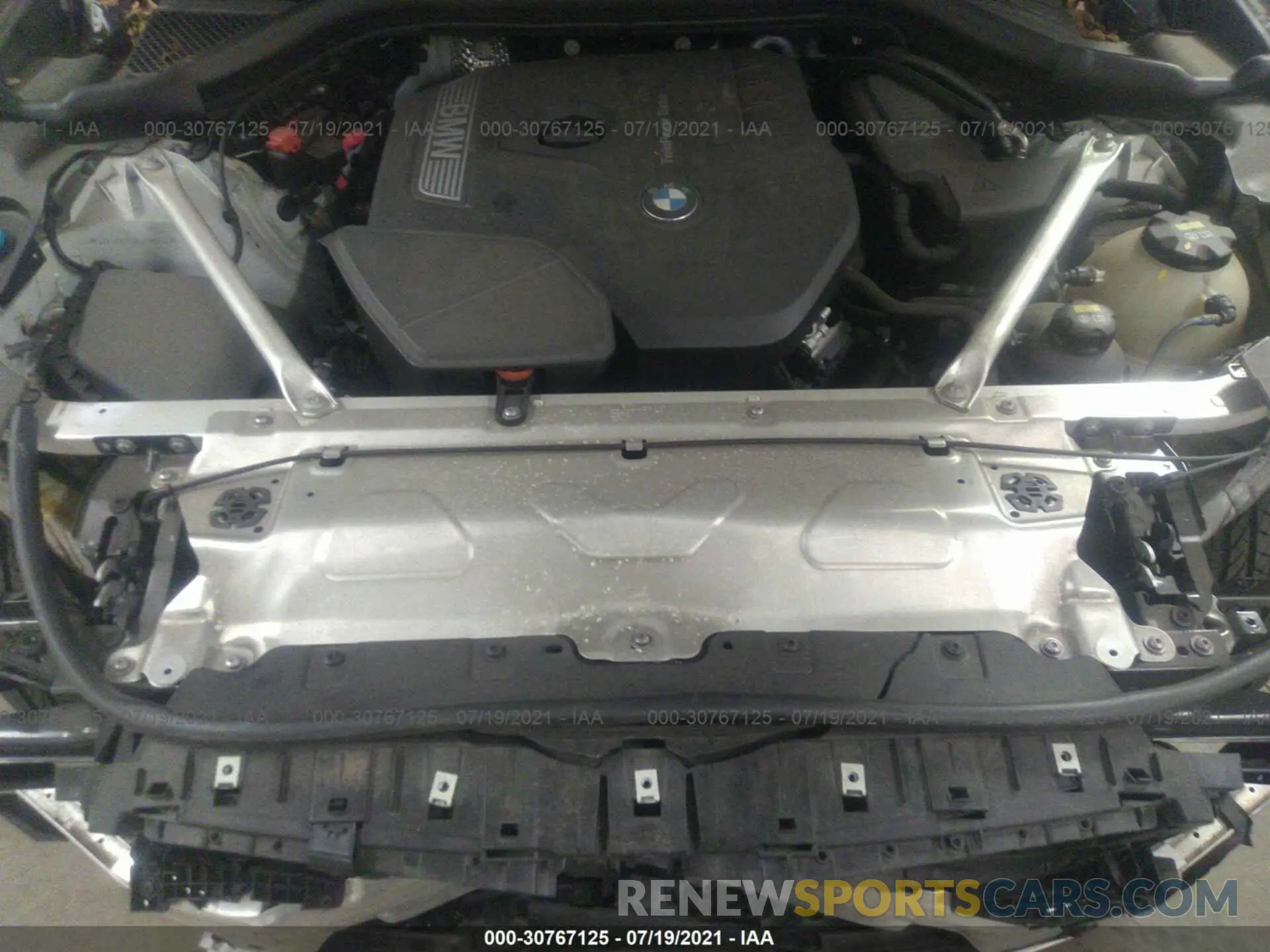 10 fotografías del automóvil dañado 5UXTR9C52KLP90867 BMW X3 2019