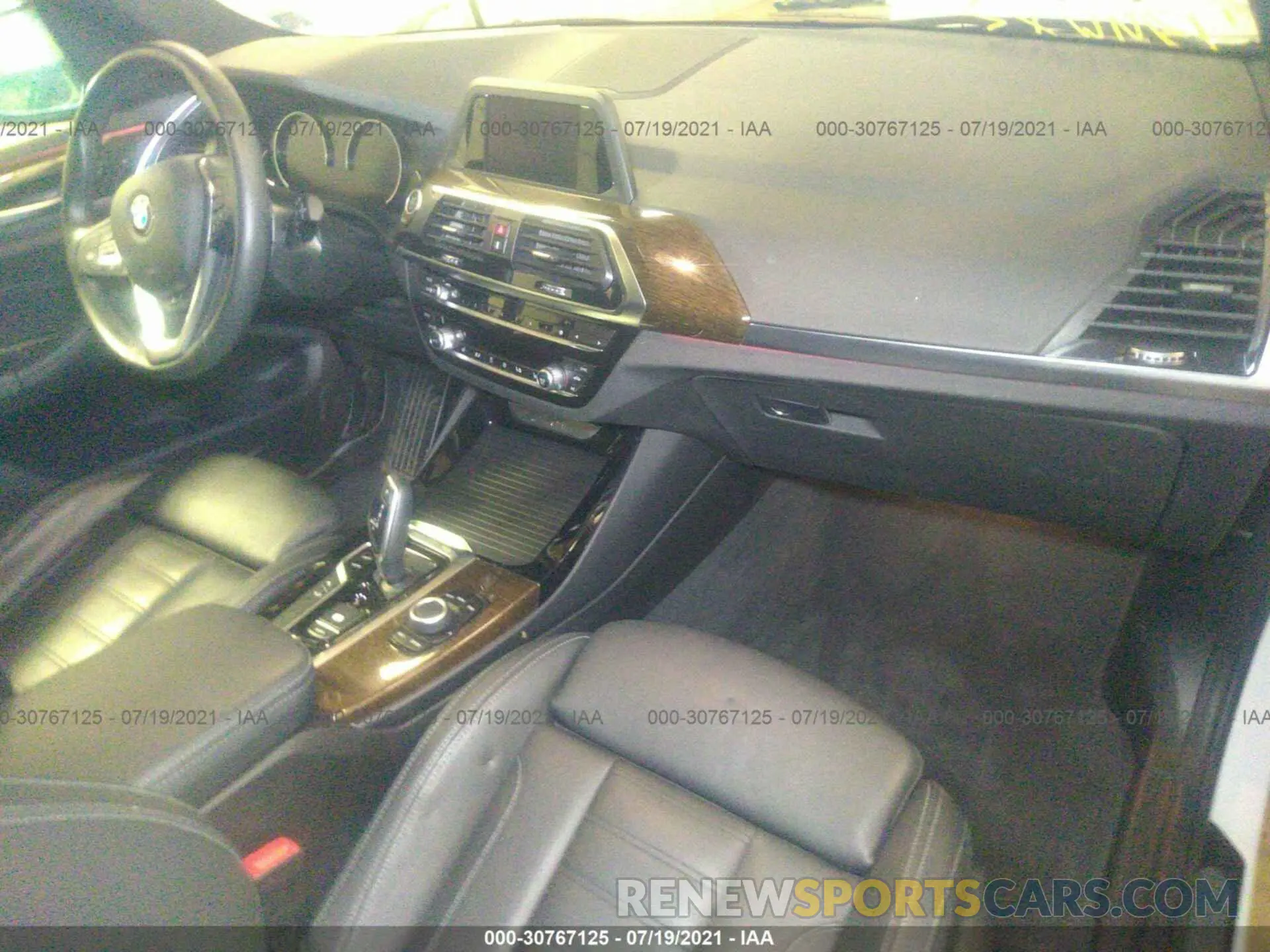 5 fotografías del automóvil dañado 5UXTR9C52KLP90867 BMW X3 2019