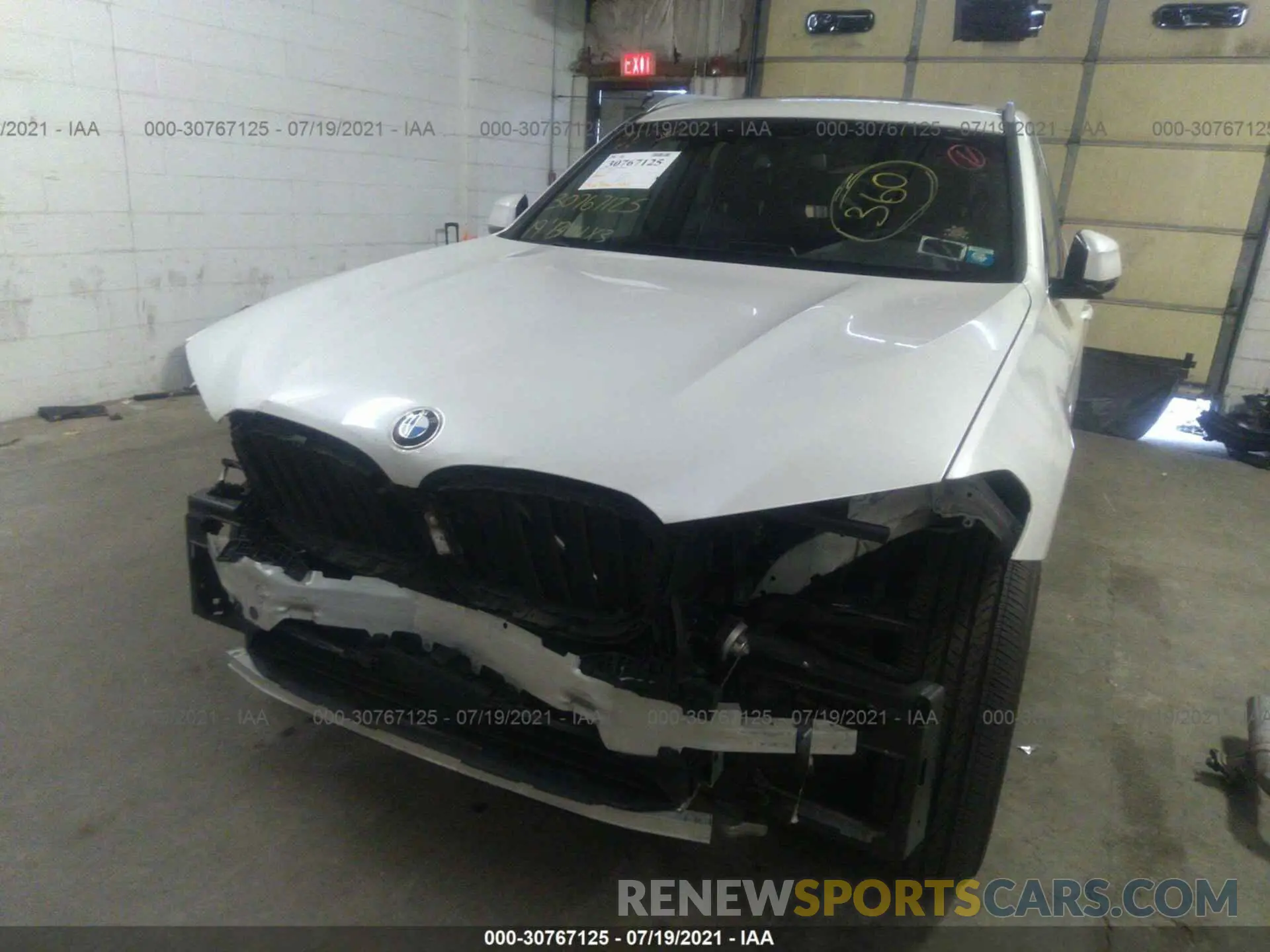 6 fotografías del automóvil dañado 5UXTR9C52KLP90867 BMW X3 2019