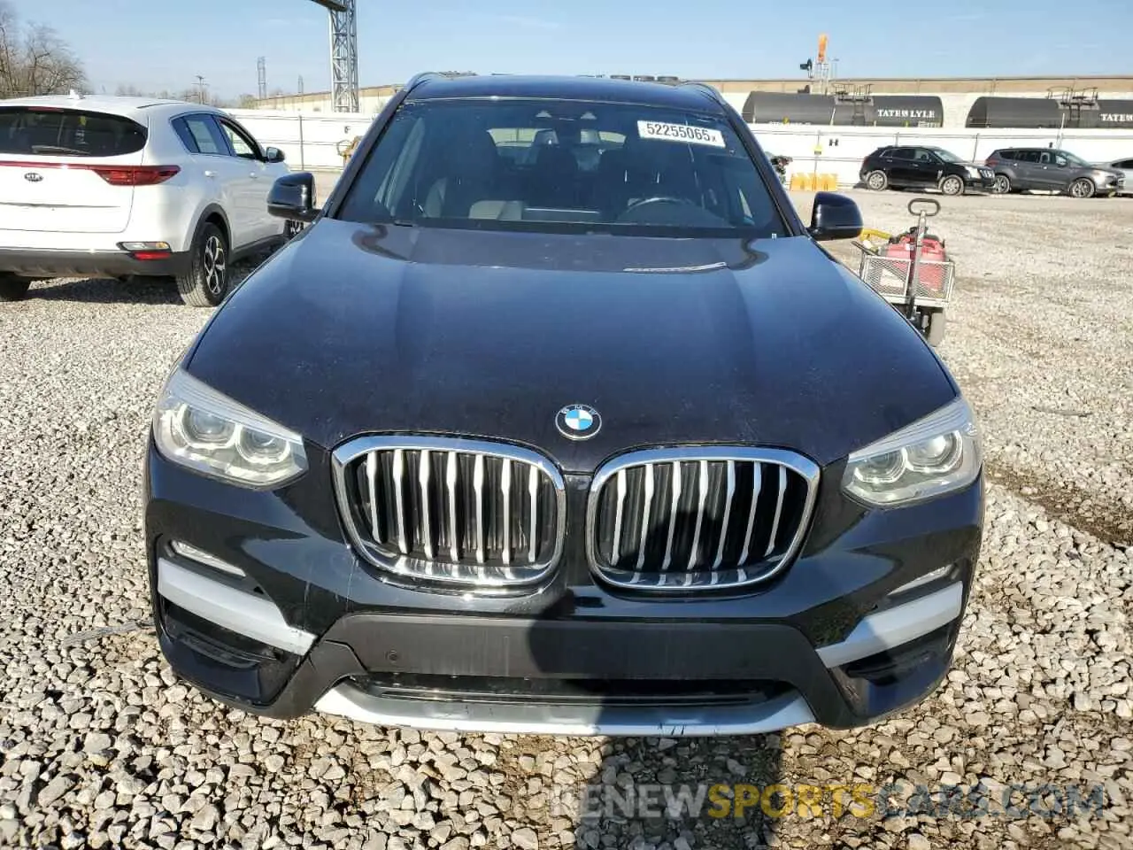 5 fotografías del automóvil dañado 5UXTR9C53KLD97124 BMW X3 2019