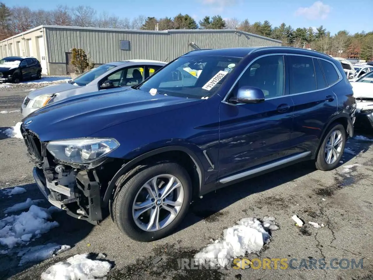1 fotografías del automóvil dañado 5UXTR9C53KLE16321 BMW X3 2019