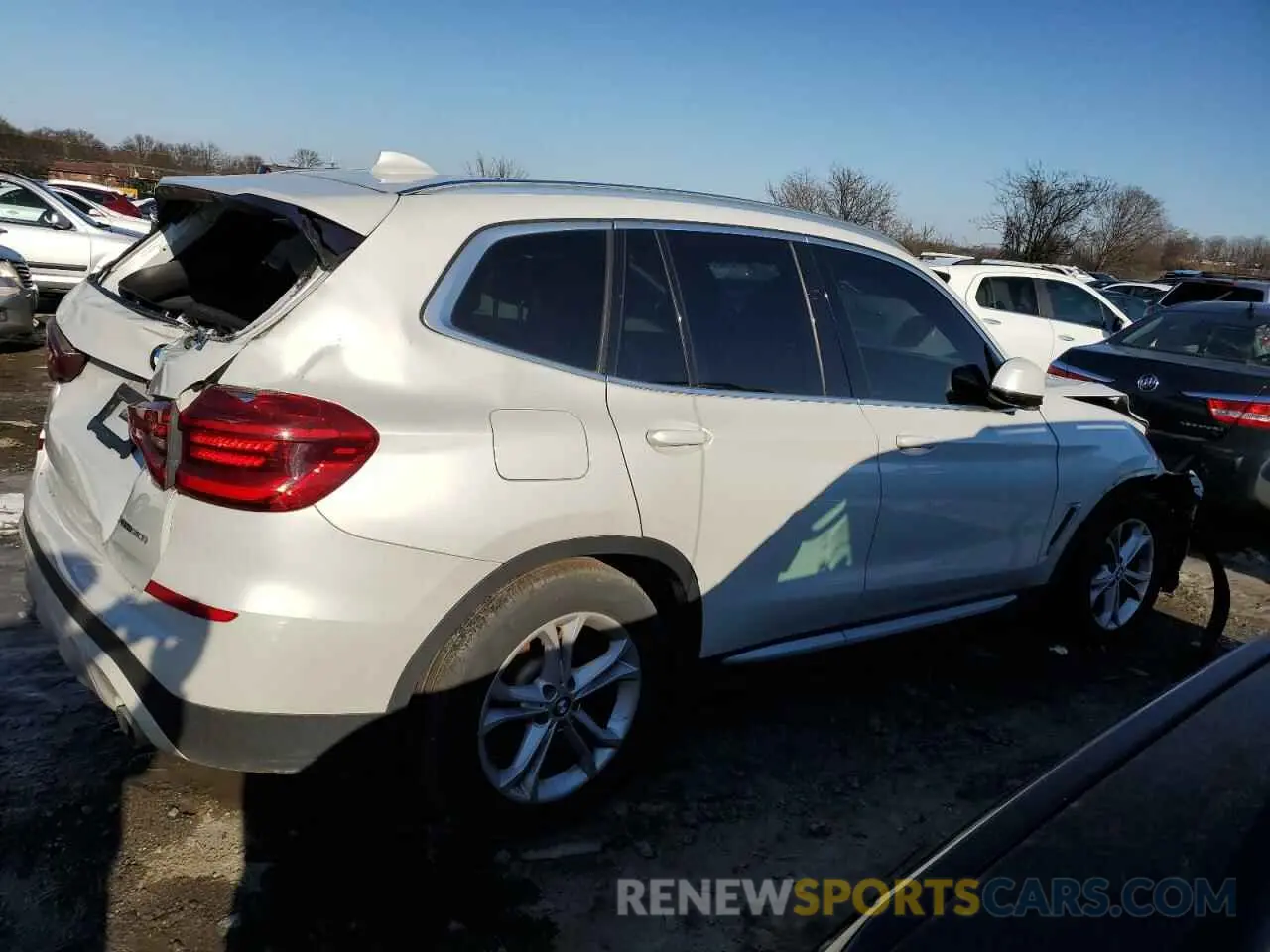 3 fotografías del automóvil dañado 5UXTR9C53KLE20658 BMW X3 2019