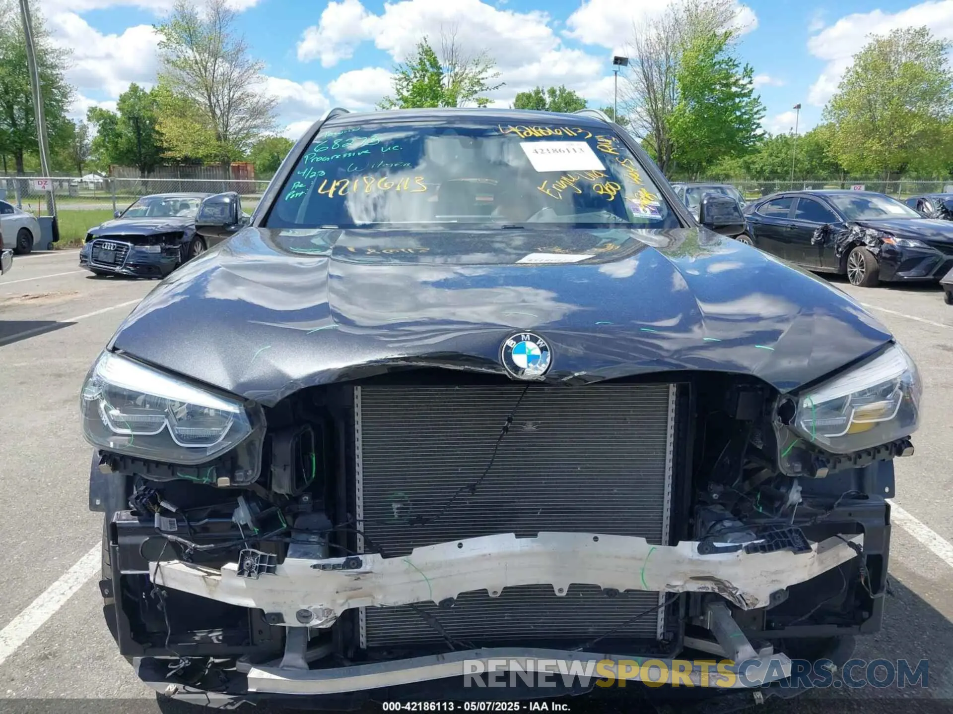 12 fotografías del automóvil dañado 5UXTR9C53KLP81692 BMW X3 2019