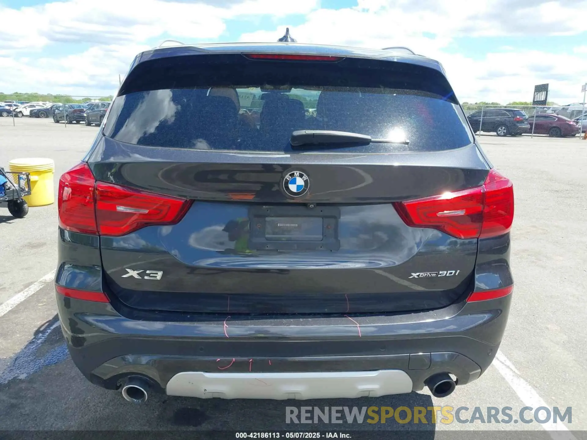 16 fotografías del automóvil dañado 5UXTR9C53KLP81692 BMW X3 2019