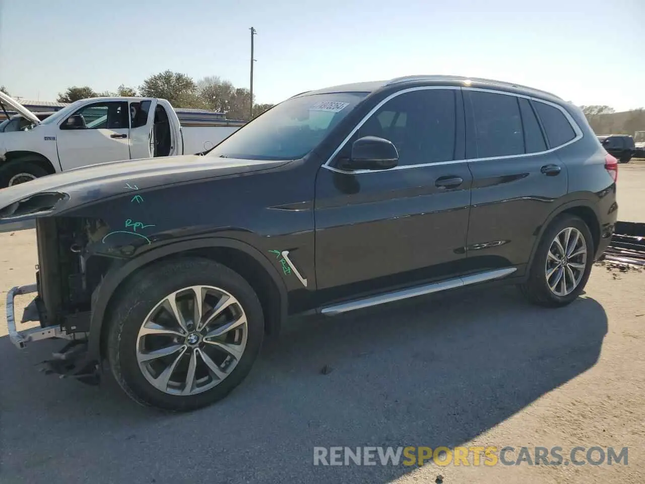 1 fotografías del automóvil dañado 5UXTR9C53KLP82843 BMW X3 2019