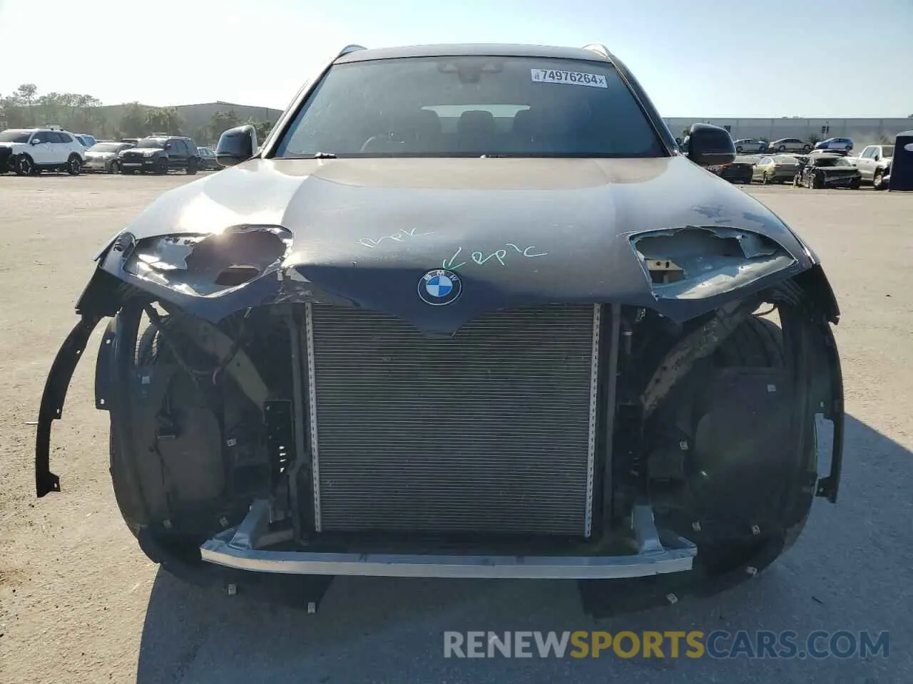 5 fotografías del automóvil dañado 5UXTR9C53KLP82843 BMW X3 2019